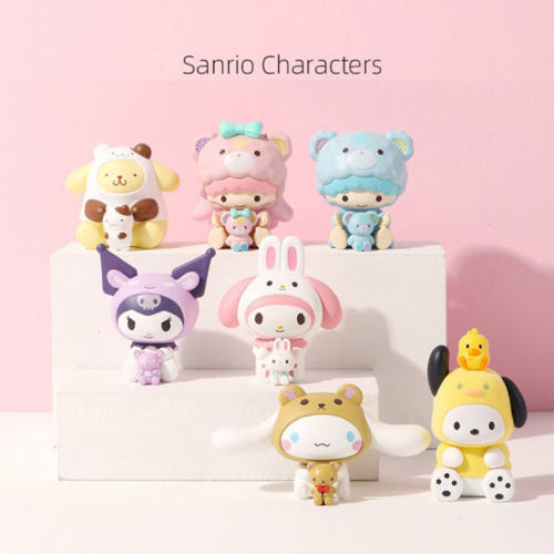 Sanrio｜ 블라인드 코스튬 랜덤 피규어  (랜덤 배송)