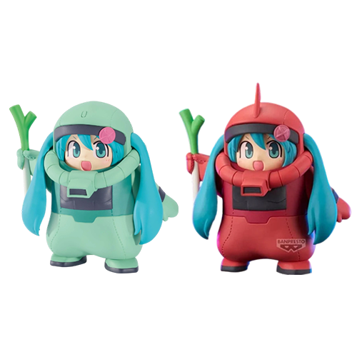 BANPRESTO｜건담 45주년 x 하츠네 미쿠 자쿠 구루미 하츠네 미쿠 Ver.  (랜덤 배송)